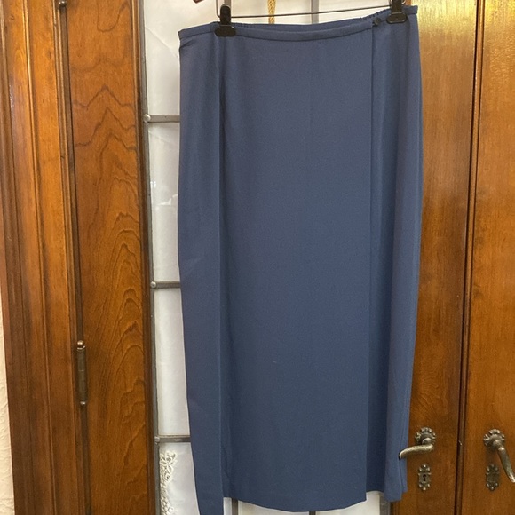 Lady Hazan - size 18w gray polyester skirt - Picture 5 of 7
